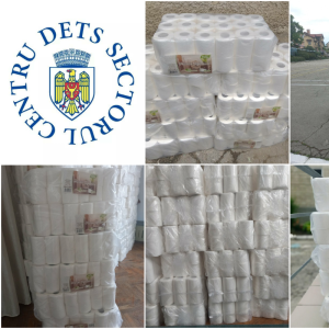 Toate 23 grădinițe din subordinea DETS sectorul Centru au fost asigurate cu hârtie igienică și prosoape din hârtie pentru masă