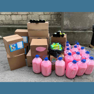 DETS Centru a dotat toate grădinițele din subordine cu produse sanitaro-igienice și detergenți