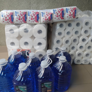 Asigurarea condițiilor sanitare conforme, DETS s. Centru a repartizat produse igienice pentru grădinițile din subordine