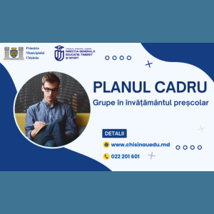 Planul Cadru – grupe în învățământul preșcolar