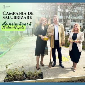 Start campanie de salubrizare de primăvară în instituțiile educaționale